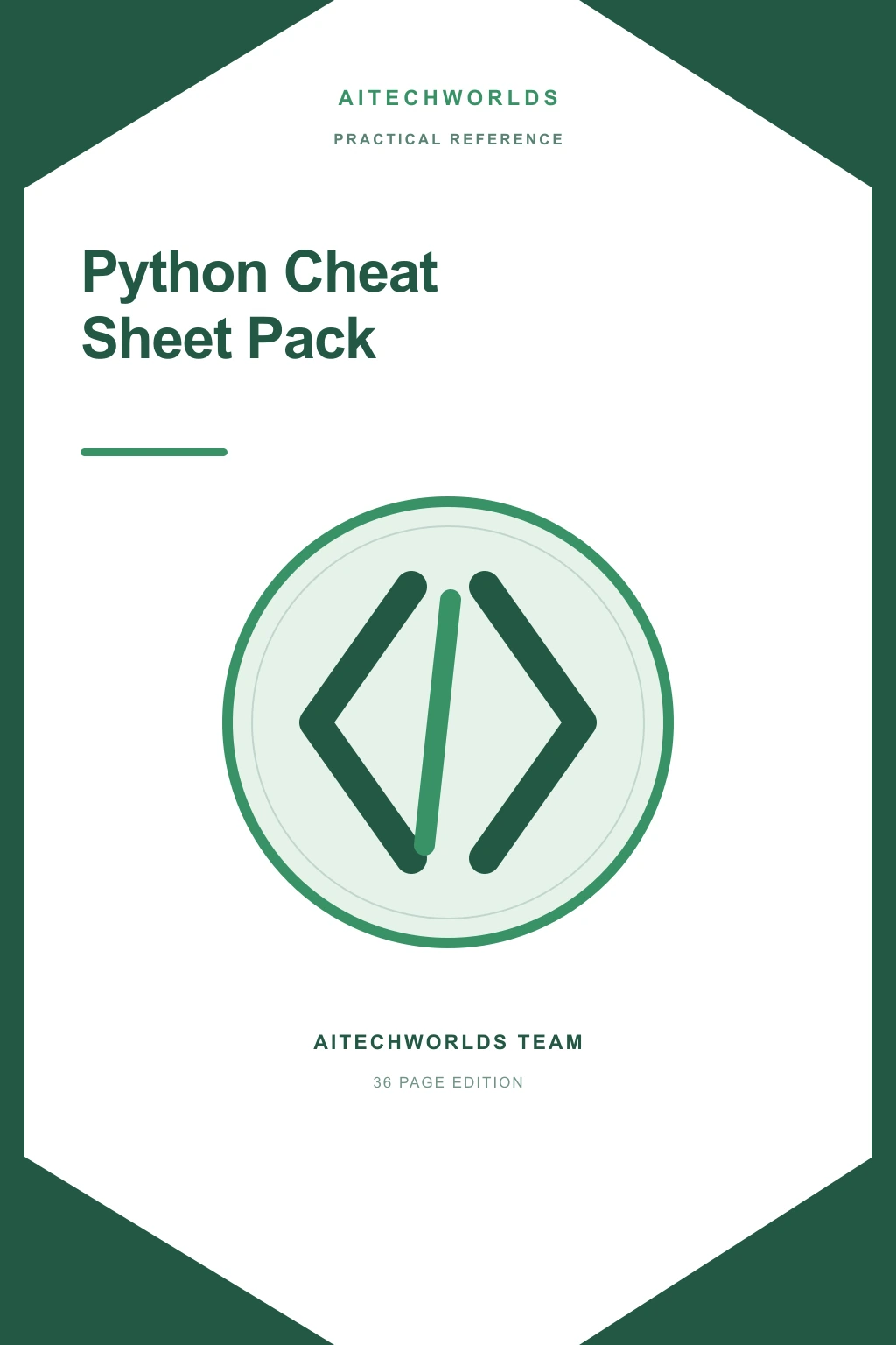 Python Cheat Sheet Pack