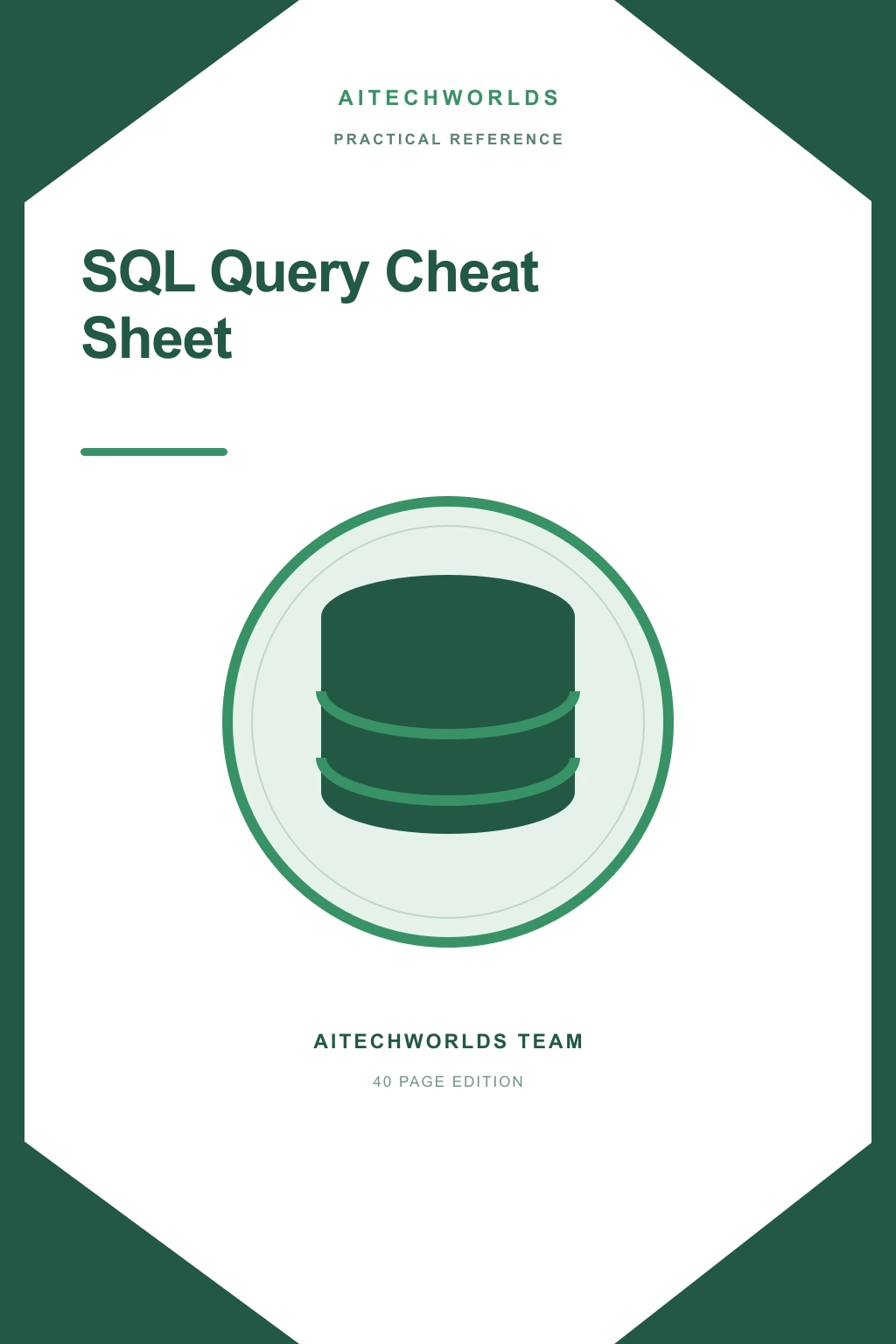 SQL Query Cheat Sheet